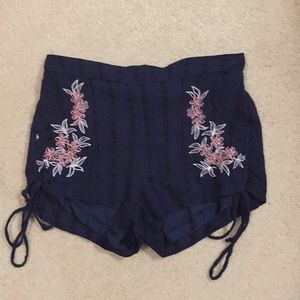 Embroidered Shorts
